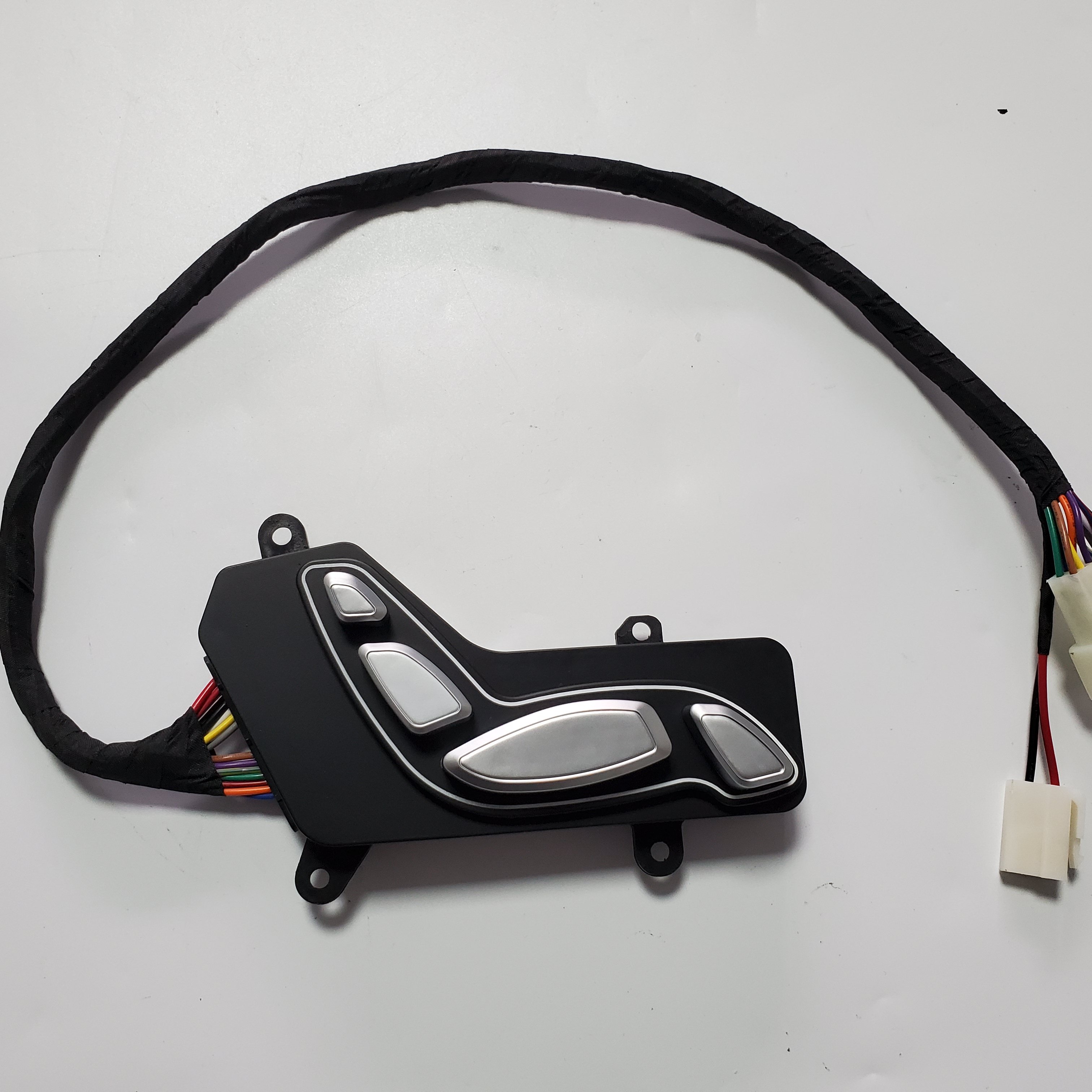 2024 Auto Modification Interior Accessories Luxury Electric Seat Switch With Harness Multi Functions Massage Switch